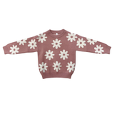 Knit Sweater (Rose Daisies)