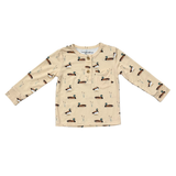 Boy’s Long Sleeve Henley Shirt (Mallard Ducks)
