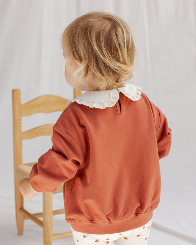 Collared Sweatshirt (Mon Amour)