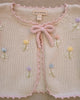 Embroidered Bolero (Pink/Natural)