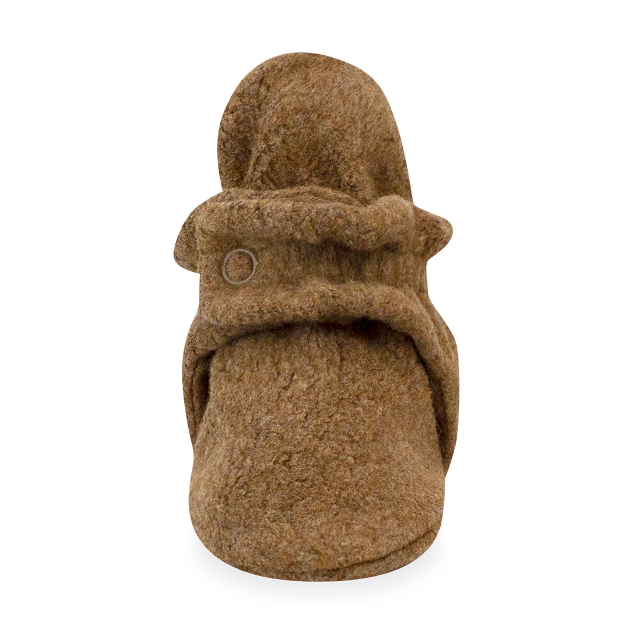 Fleece Baby Bootie (Heather Mocha)