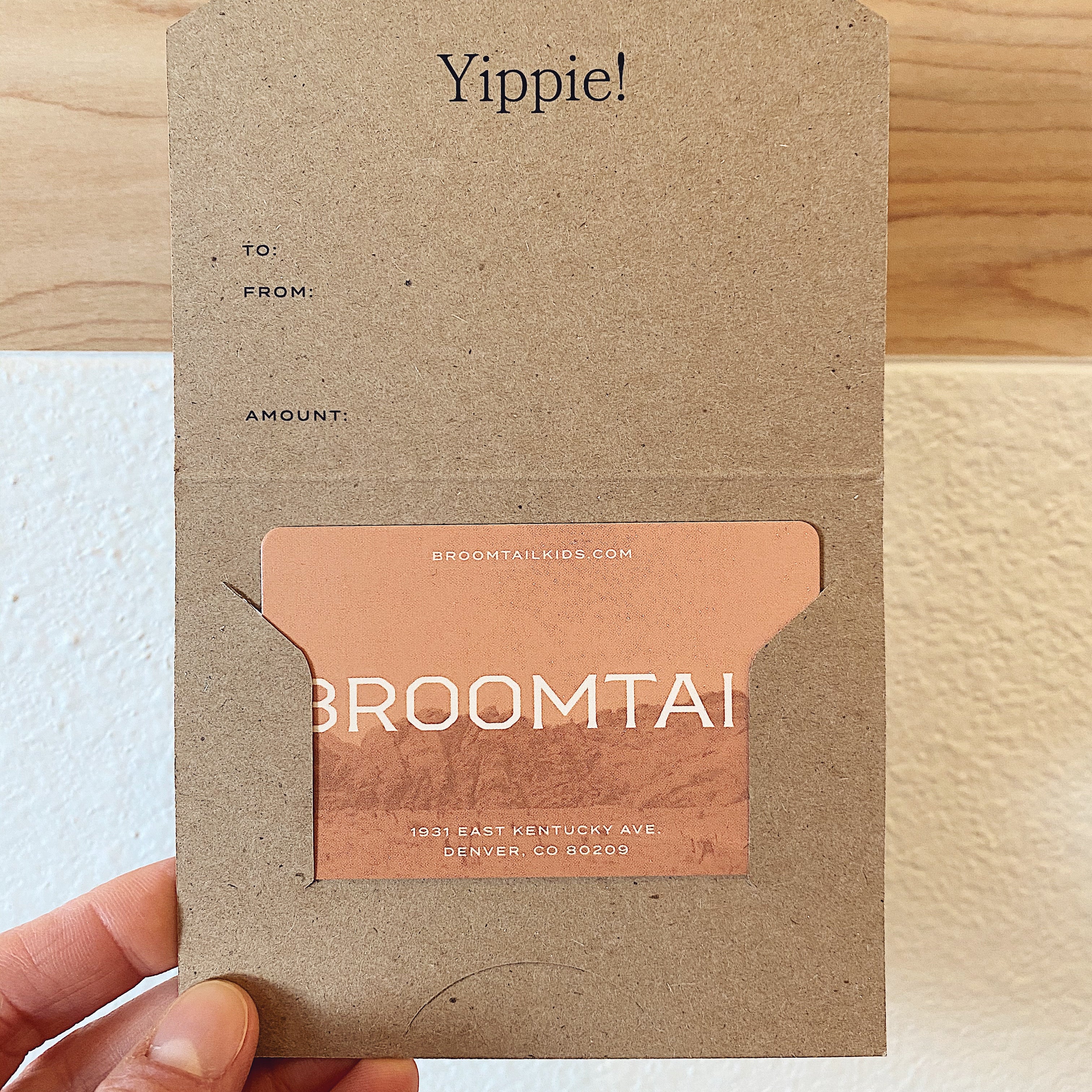 Physical Gift Card (Mail Version)