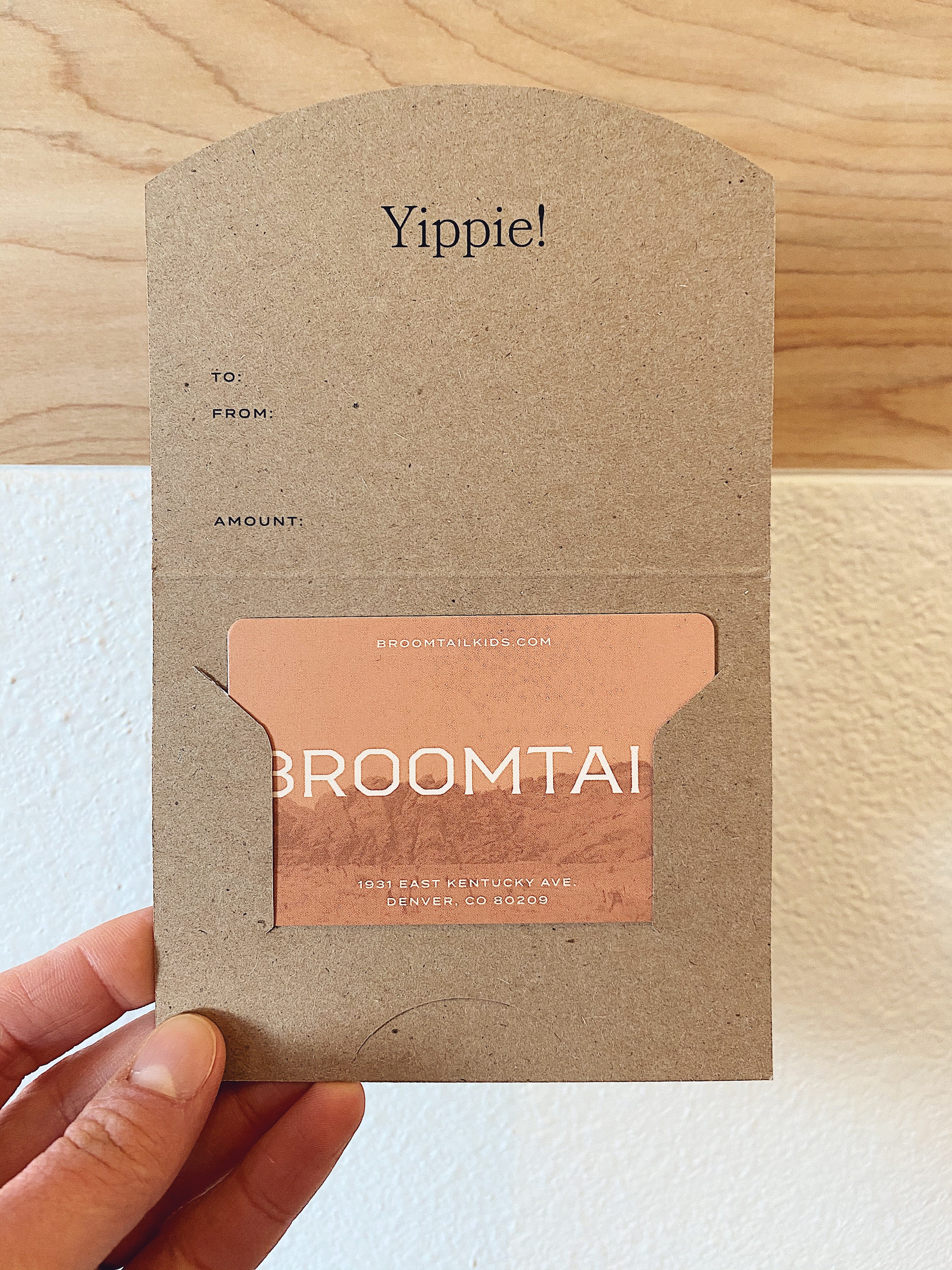 Physical Gift Card (Mail Version)