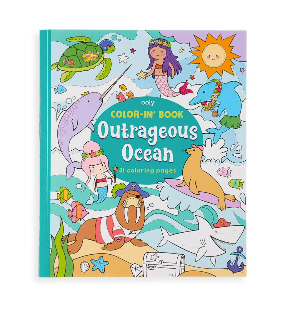 Color-in' Book (Outrageous Ocean)