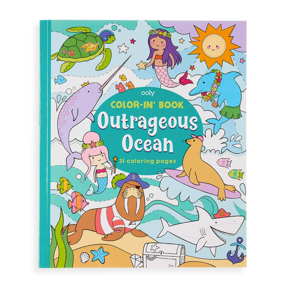 Color-in' Book (Outrageous Ocean)