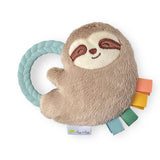 Plush Rattle with Teether (Sloth)